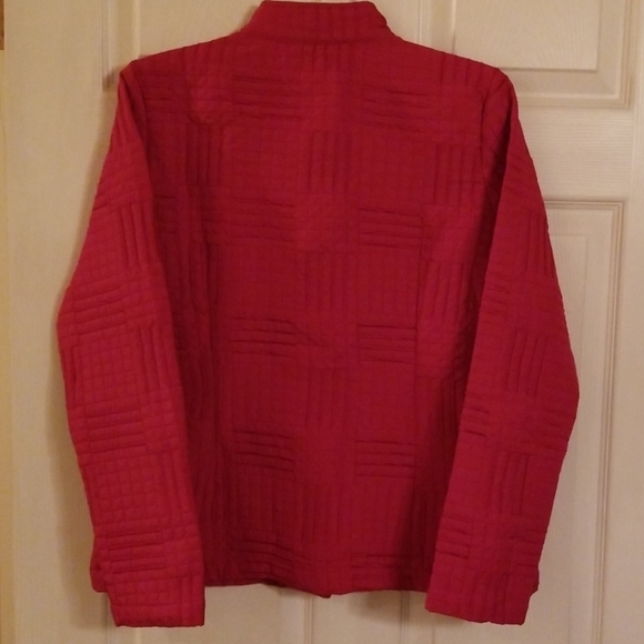 Analogy Fuschia Jacket Sz Small NWOT - Picture 2 of 3